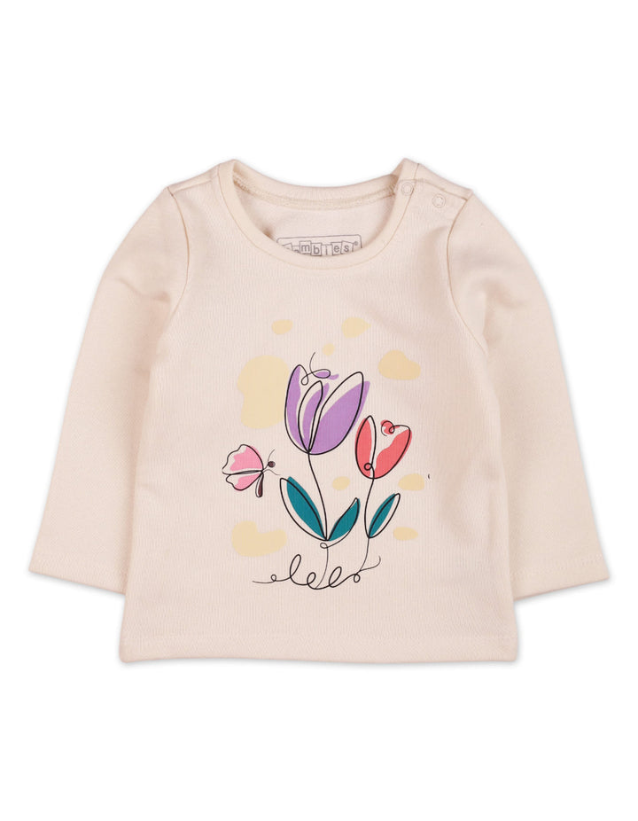 Zubaida's Sweatshirt Tulips