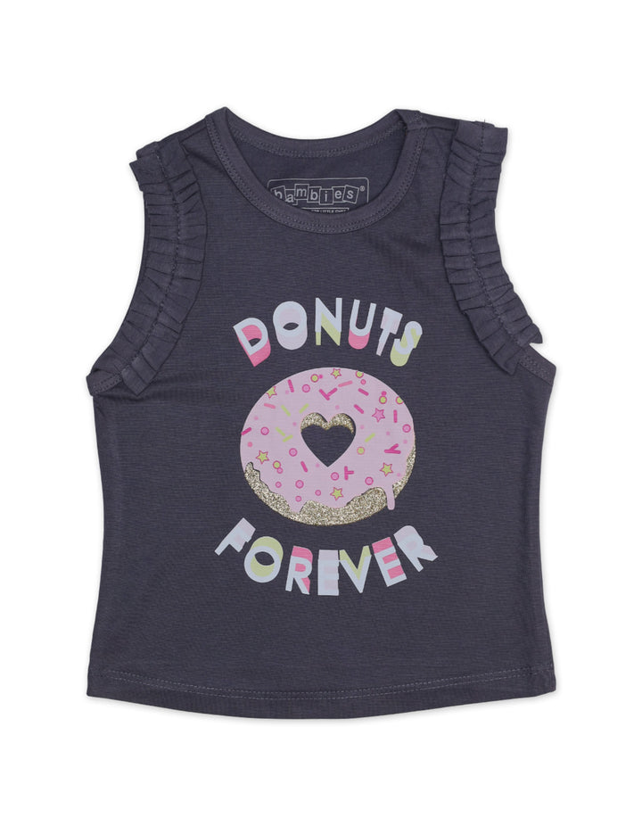 Zubaida's Adorable Tank Top "Donuts Forever" - Zubaidas Official™