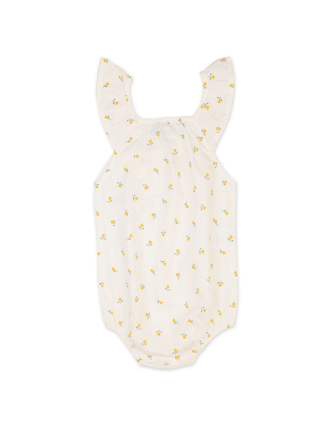 Infant Girl Summer Bodysuit Bambies Floral White at Zubaidas