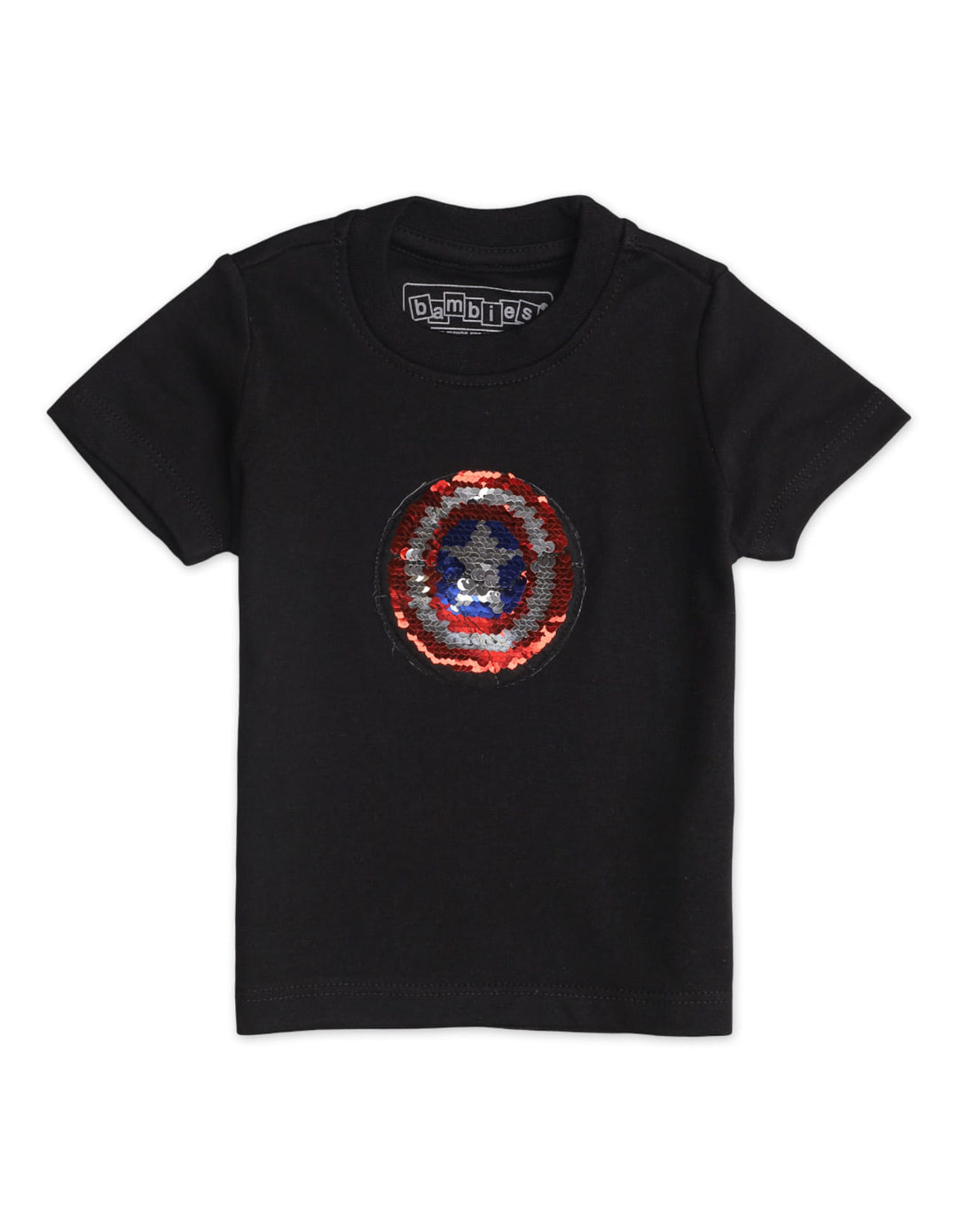Zubaida's Captain America Sequin T-Shirt - Zubaidas Official™