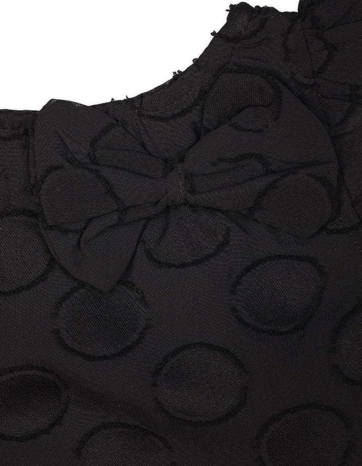 Zubaida's Enchanting Dotted Dress + Matching Drawstring Purse - Zubaidas Official™