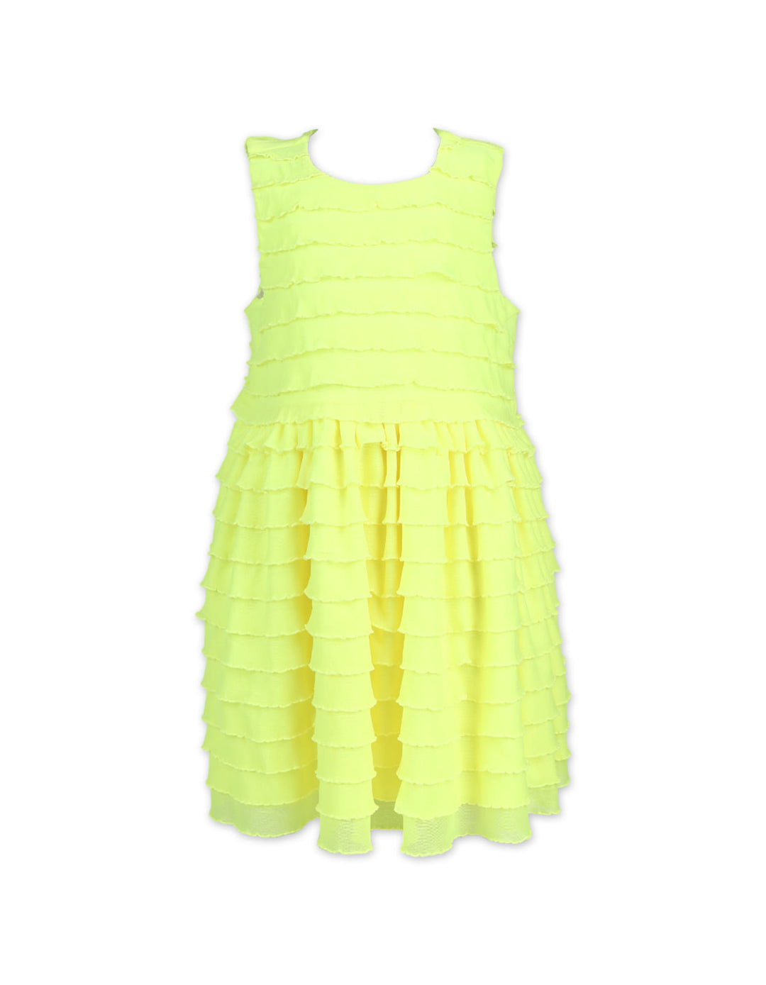 Zubaida's Vibrant Neon Multi-Layered Dress - Zubaidas Official™