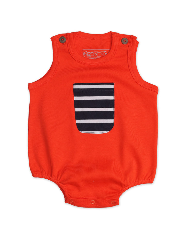 Zubaida's Soft & Breathable Kangaroo Pocket Sleeveless Bodysuit - Zubaidas Official™
