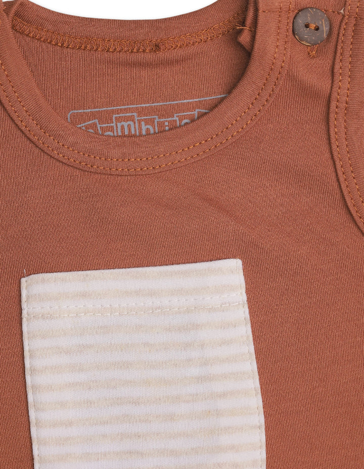 Zubaida's Soft & Breathable Kangaroo Pocket Sleeveless Bodysuit - Zubaidas Official™