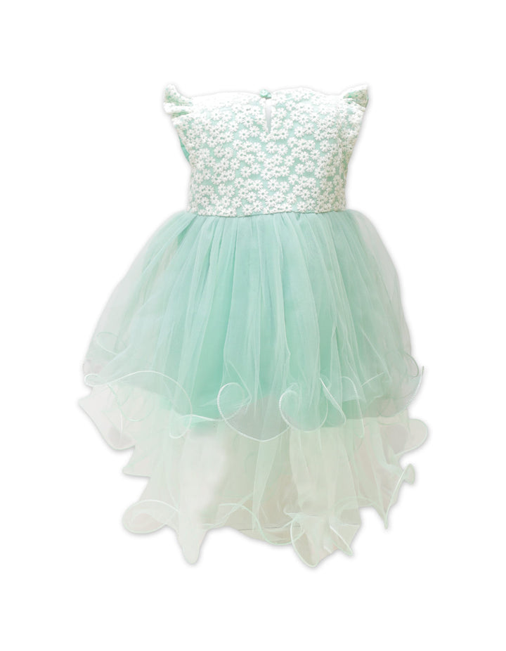 Zubaida's Sleeveless Multi Layered Tulle Dress - Zubaidas Official™