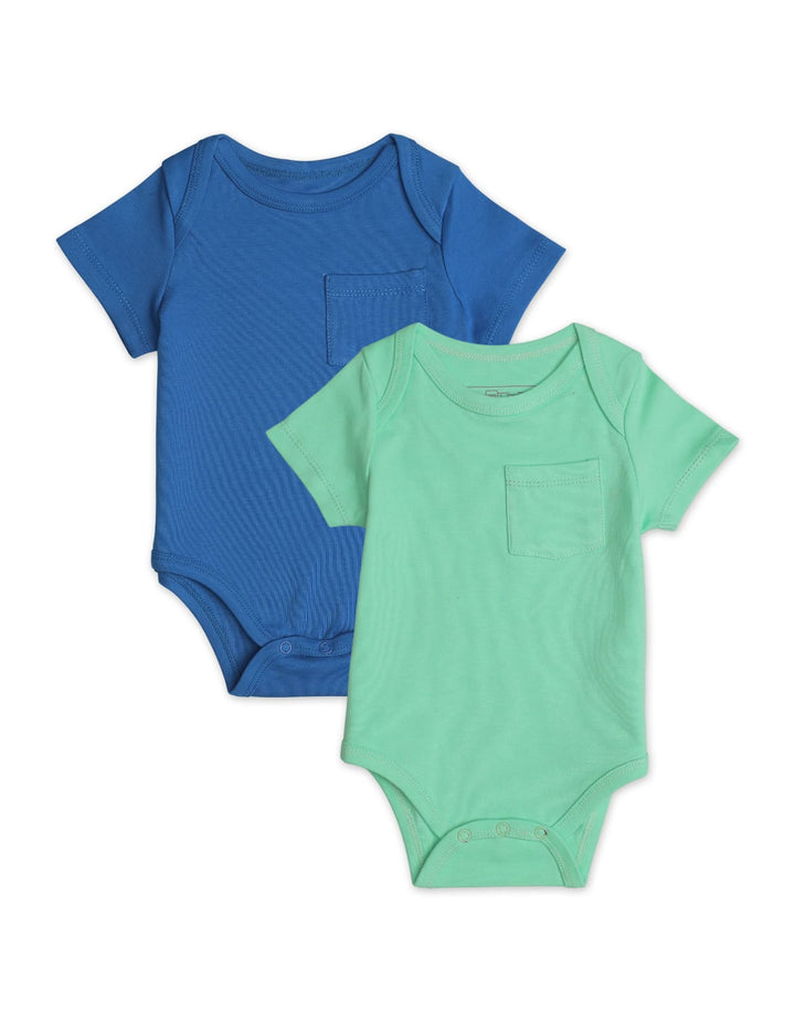 Zubaida's Soft & Comfortable Classic Front Pocket 2 Pcs Bodysuits - Zubaidas Official™