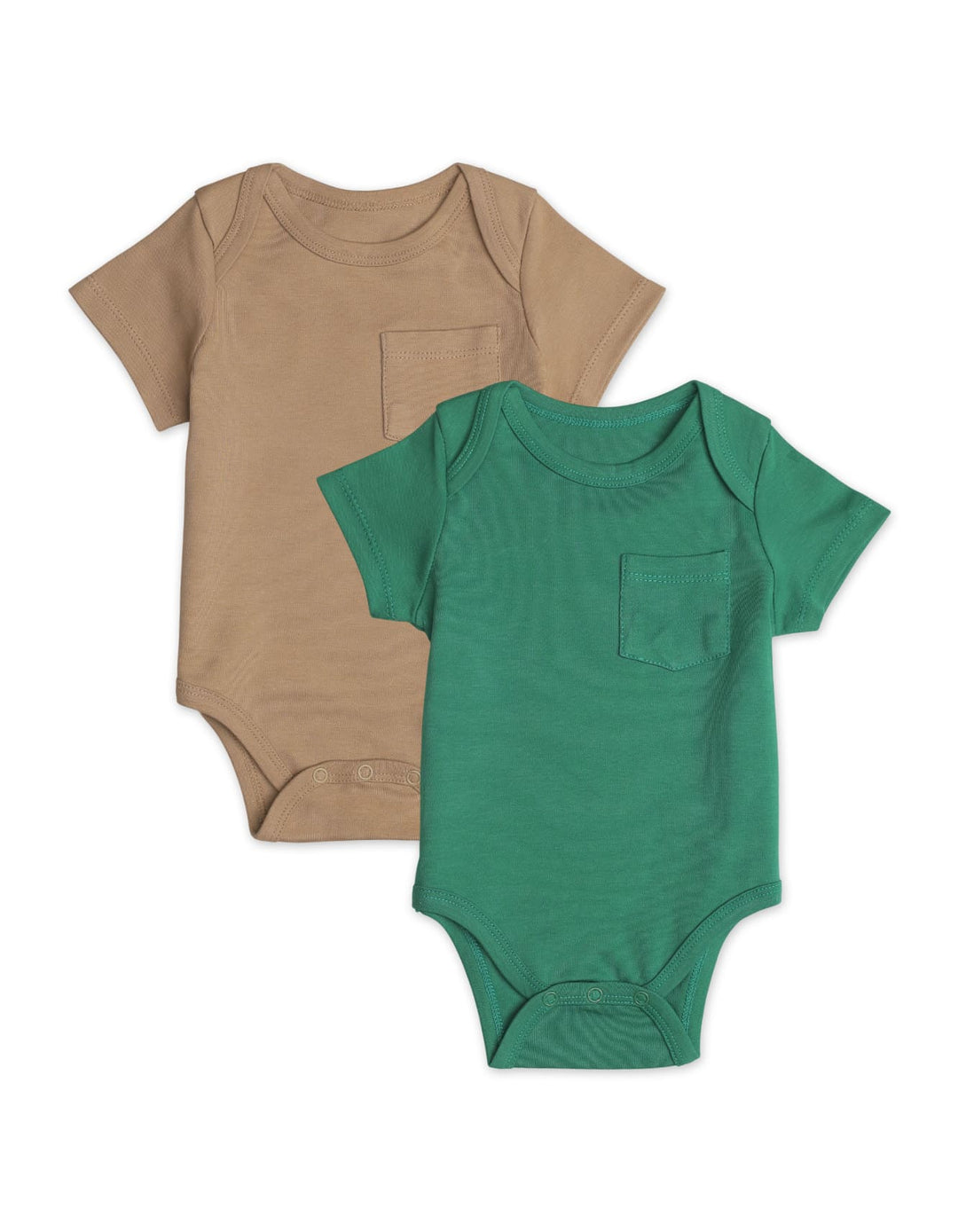 Zubaida's Soft & Comfortable Classic Front Pocket 2 Pcs Bodysuits - Zubaidas Official™