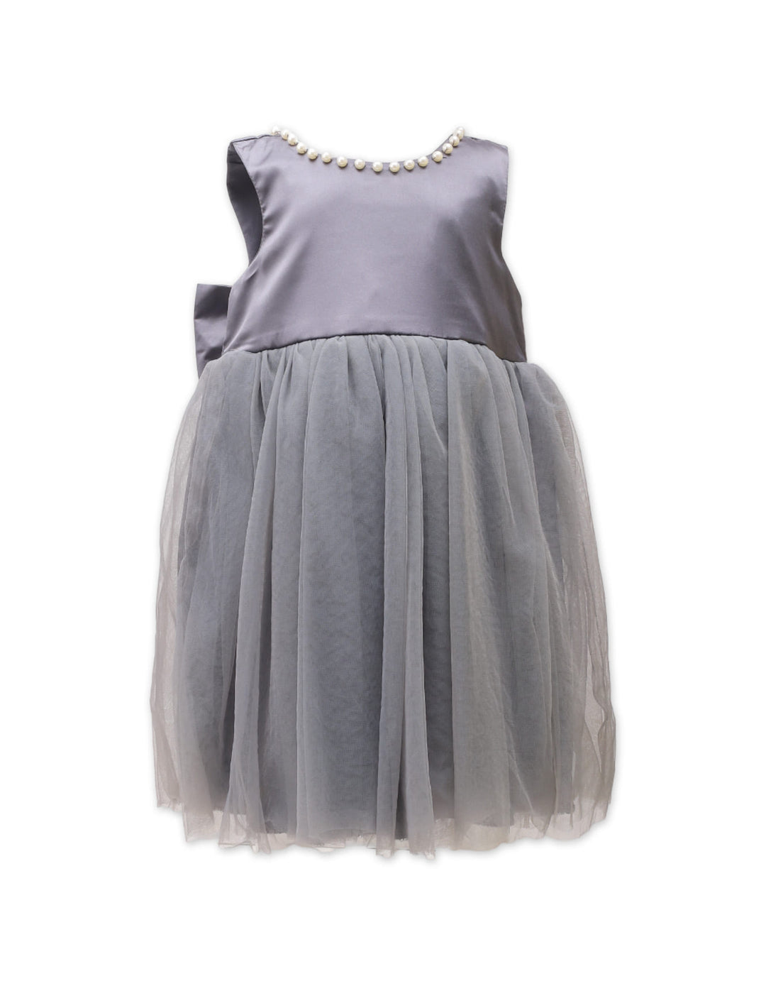 Zubaida's Elegant Pearls Tulle Dress - Zubaidas Official™