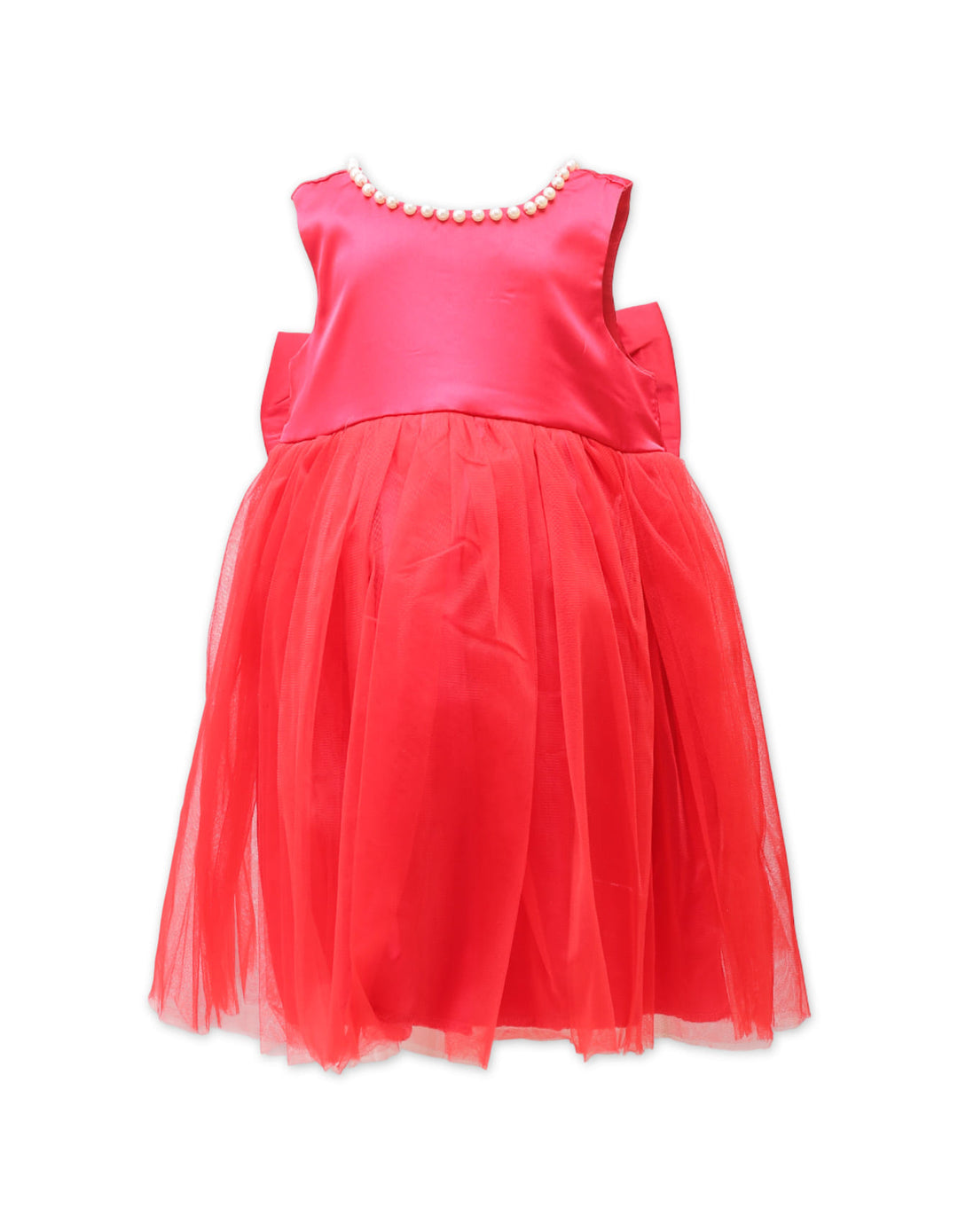 Zubaida's Elegant Pearls Tulle Dress - Zubaidas Official™