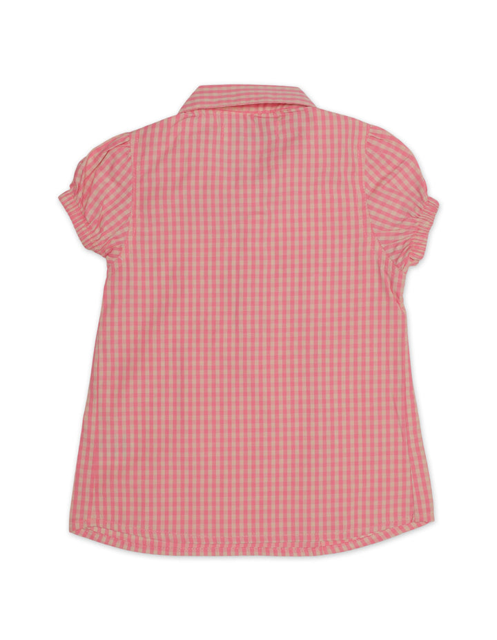 Zubaida's Short-Sleeves Checkered Top - Zubaidas Official™
