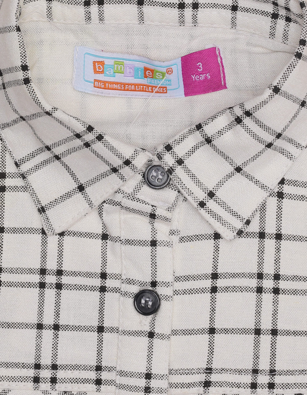 Zubaida's Short-Sleeves Checkered Top - Zubaidas Official™