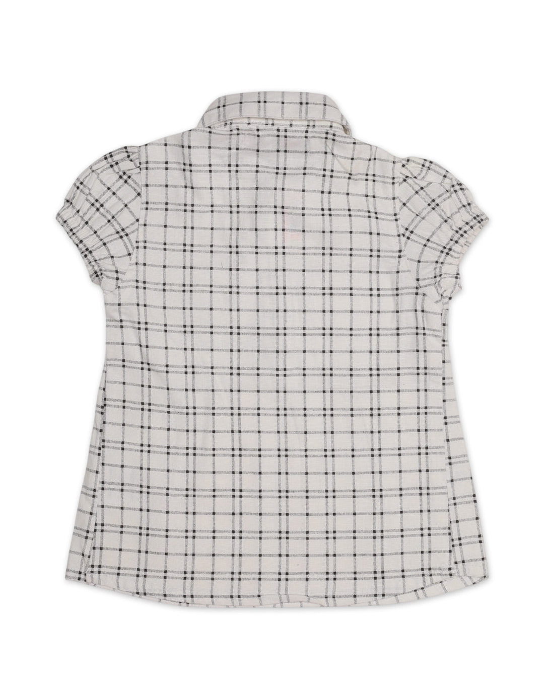 Zubaida's Short-Sleeves Checkered Top - Zubaidas Official™