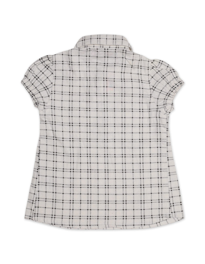 Zubaida's Short-Sleeves Checkered Top - Zubaidas Official™