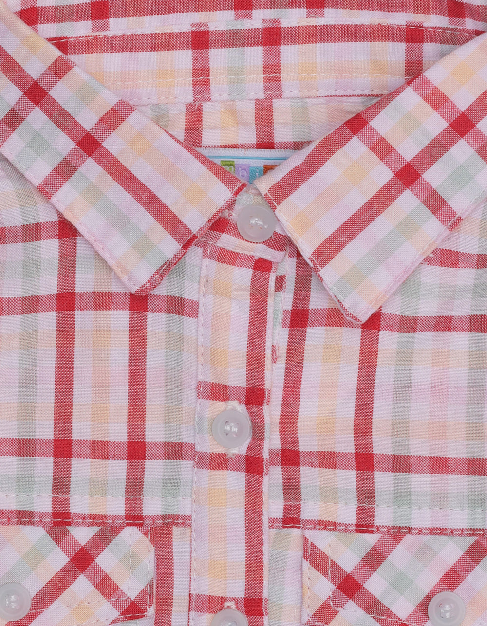 Zubaida's Short-Sleeves Checkered Top - Zubaidas Official™