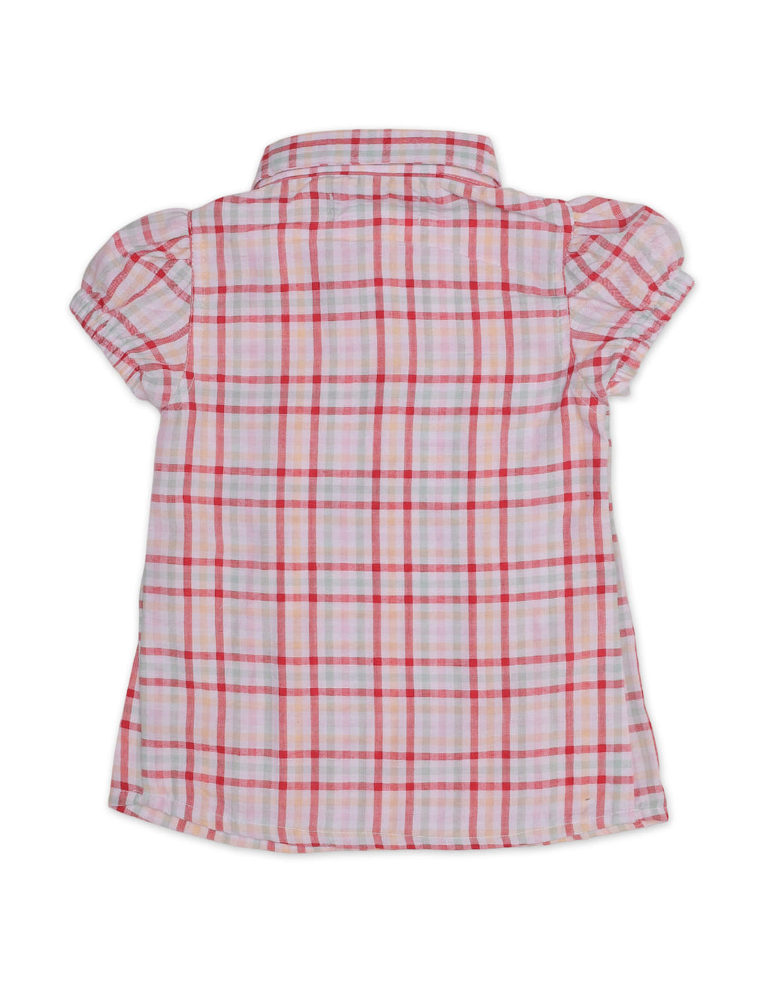 Zubaida's Short-Sleeves Checkered Top - Zubaidas Official™