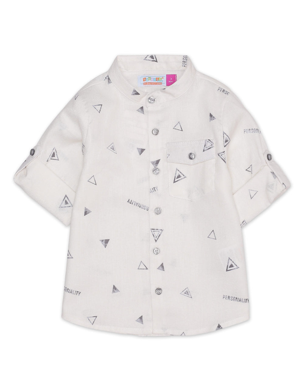 Zubaida's Contemporary Front Pocket Printed Shirt - Zubaidas Official™
