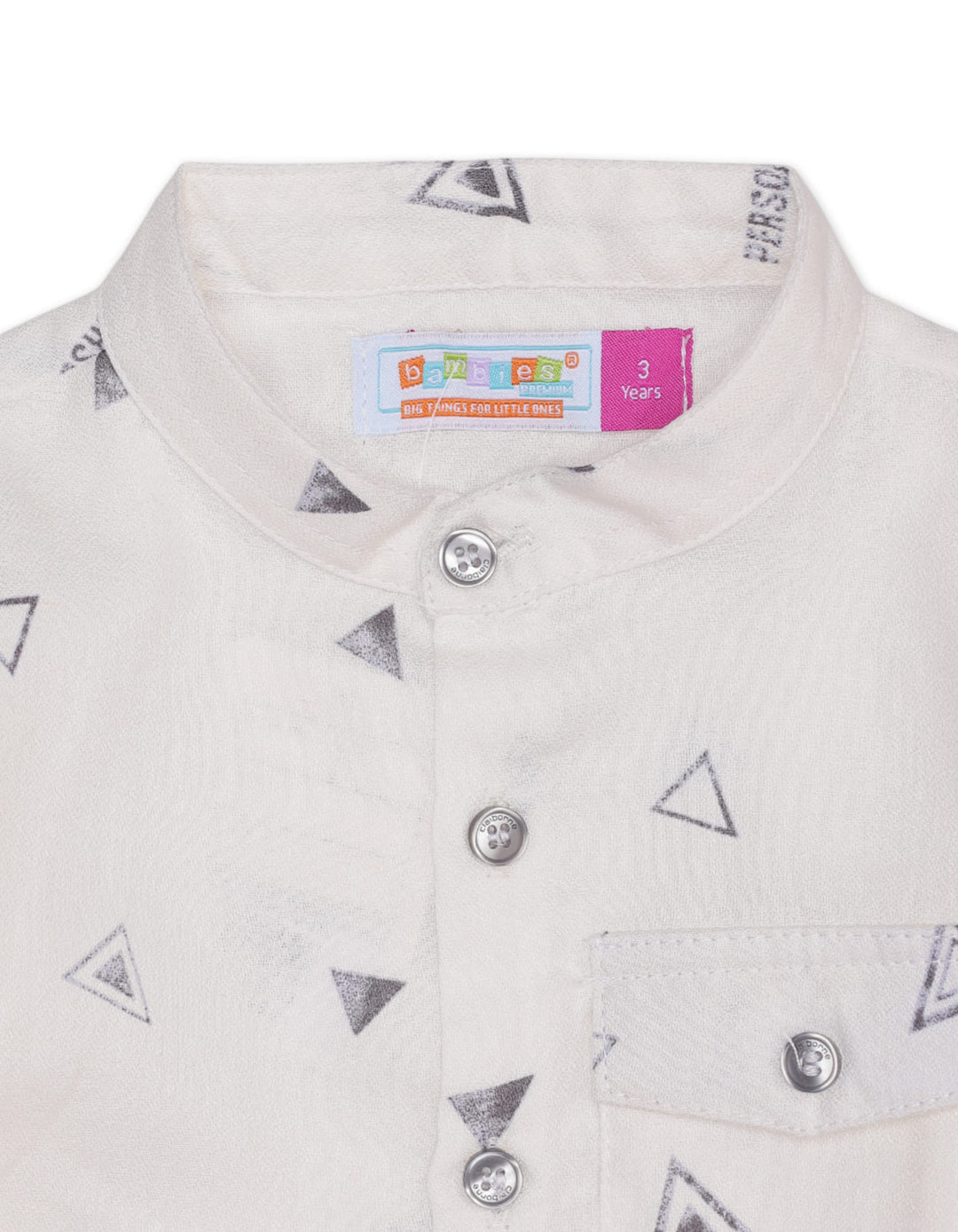 Zubaida's Contemporary Front Pocket Printed Shirt - Zubaidas Official™