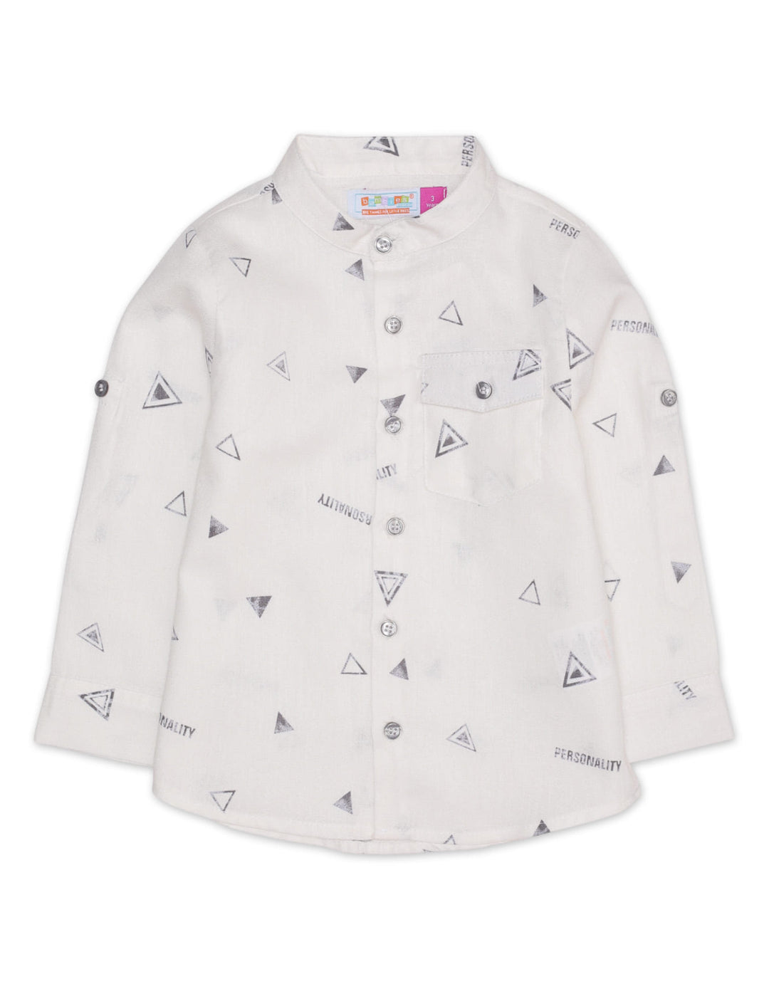 Zubaida's Contemporary Front Pocket Printed Shirt - Zubaidas Official™