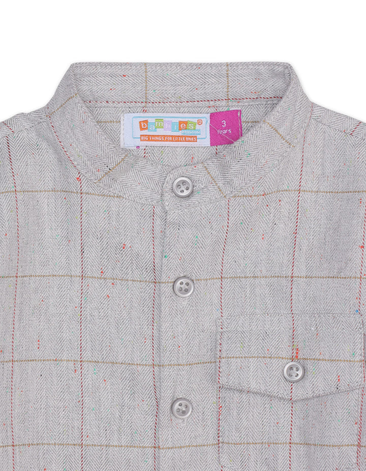 Zubaida's Front Pocket Checkered Shirt - Zubaidas Official™