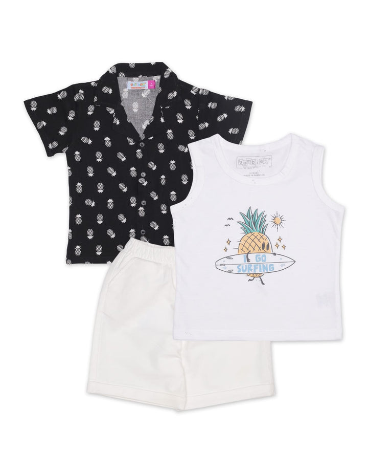 Zubaida's Hawaiian 3 Pcs Suits Set - Zubaidas Official™