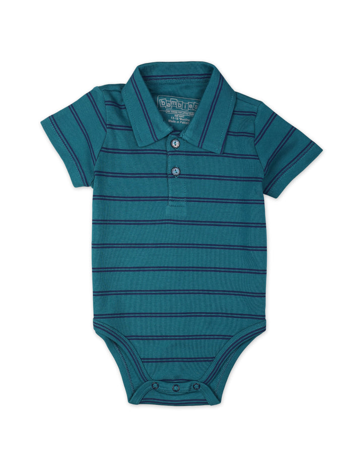 Zubaida's 2 Pcs Polo Bodysuit & T-Shirt - Zubaidas Official™