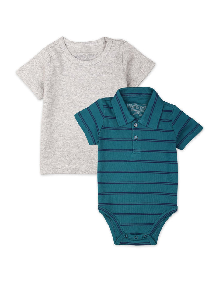 Zubaida's 2 Pcs Polo Bodysuit & T-Shirt - Zubaidas Official™
