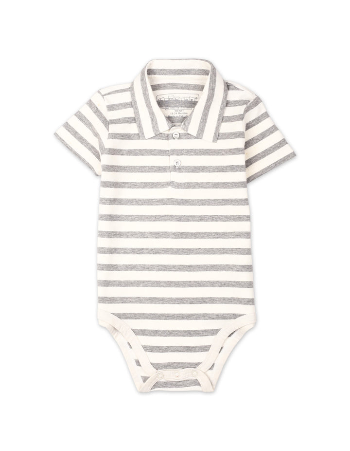 Zubaida's 2 Pcs Polo Bodysuit & T-Shirt