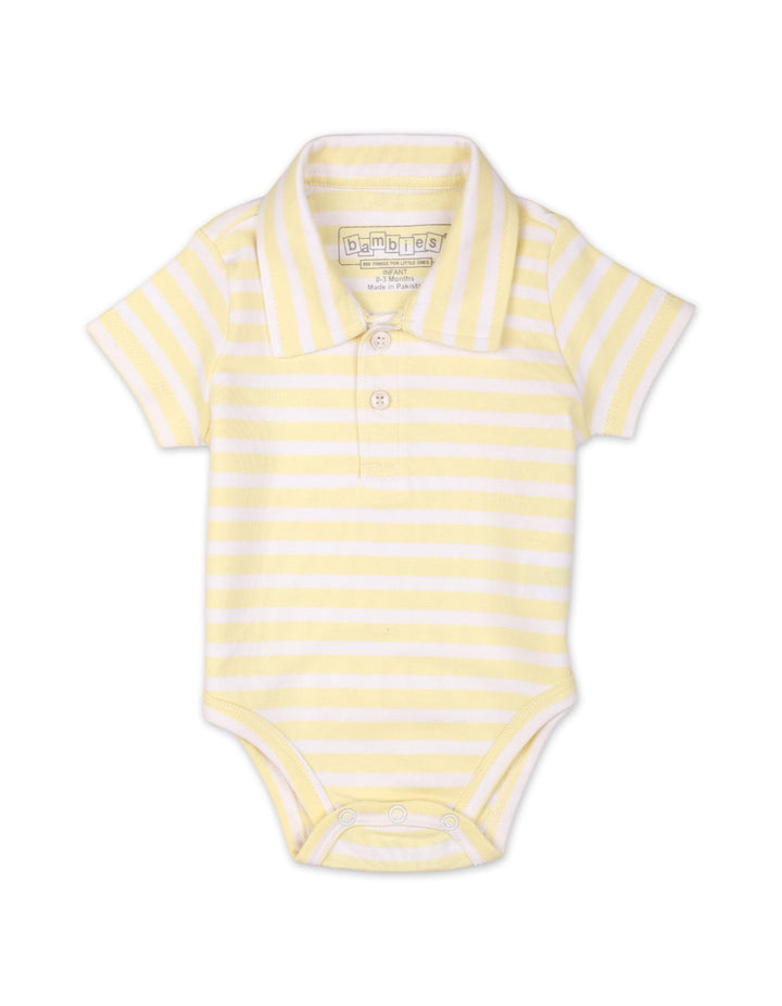 Zubaida's 2 Pcs Polo Bodysuit & T-Shirt