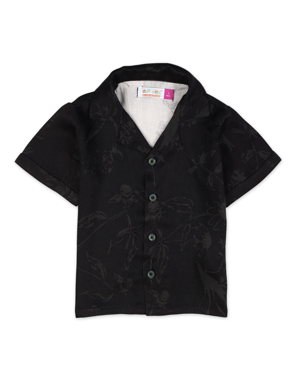 Zubaida's Subtle Floral Texture Shirt with Sando - Zubaidas Official™
