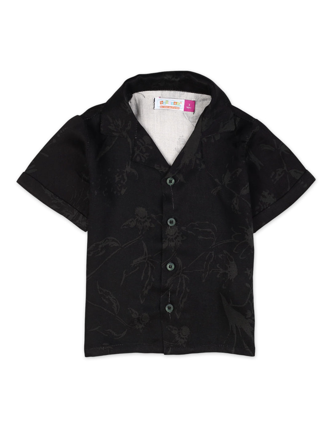 Zubaida's Subtle Floral Texture Shirt with Sando - Zubaidas Official™
