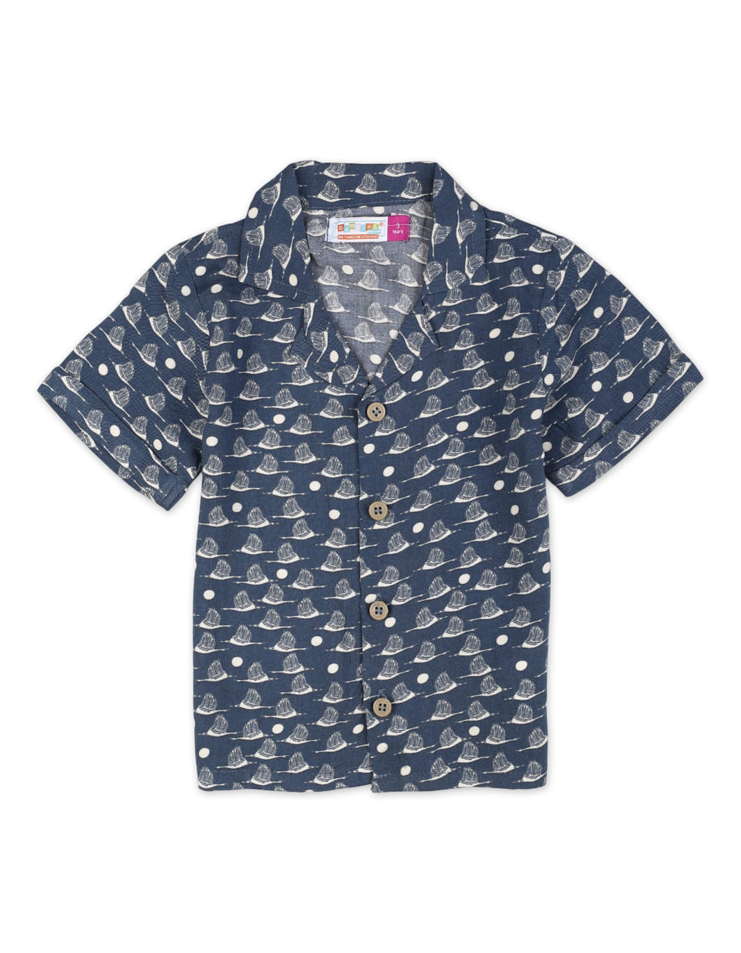 Zubaida's Whimsical Bird Print Shirt with Sando - Zubaidas Official™
