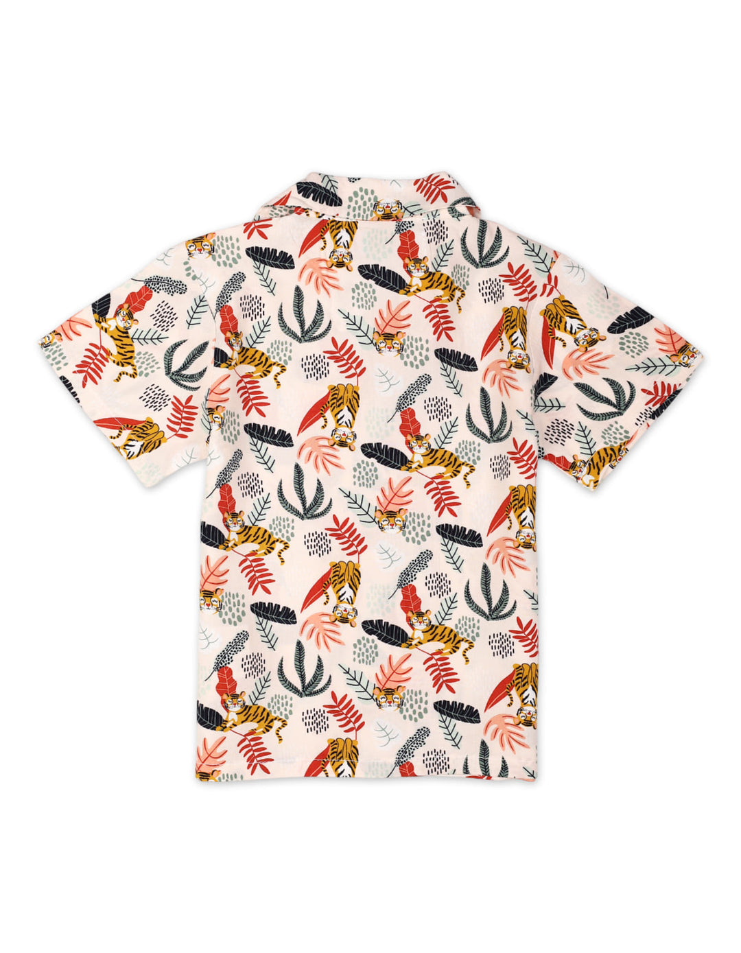 Zubaida's Vibrant "Jungle Fun" Button-Down Shirt - Zubaidas Official™