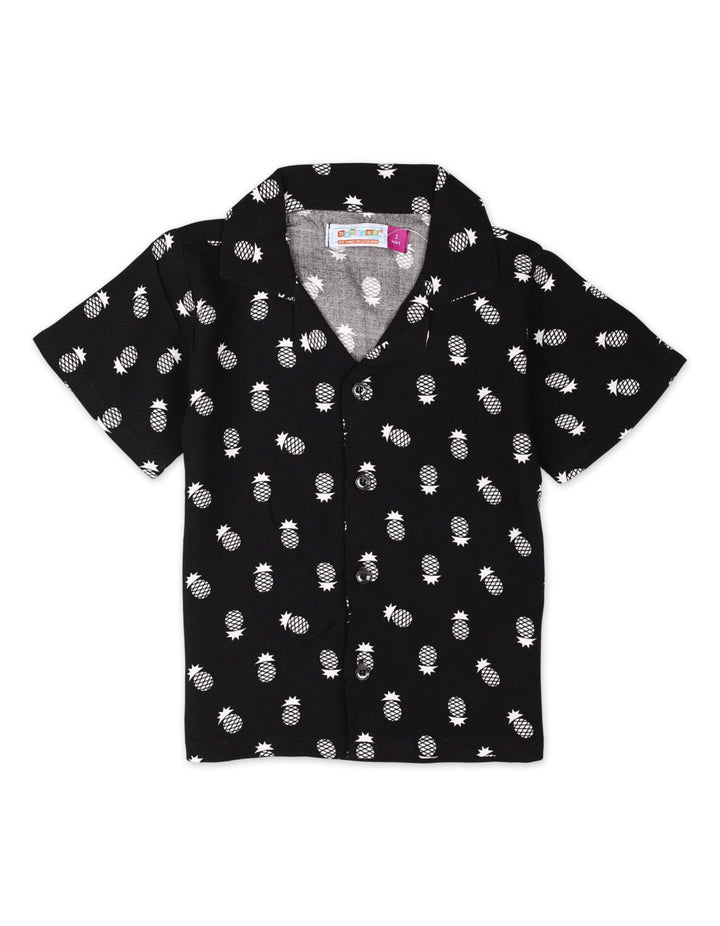 Zubaida's Vibrant "Tropical" Button-Down Shirt - Zubaidas Official™