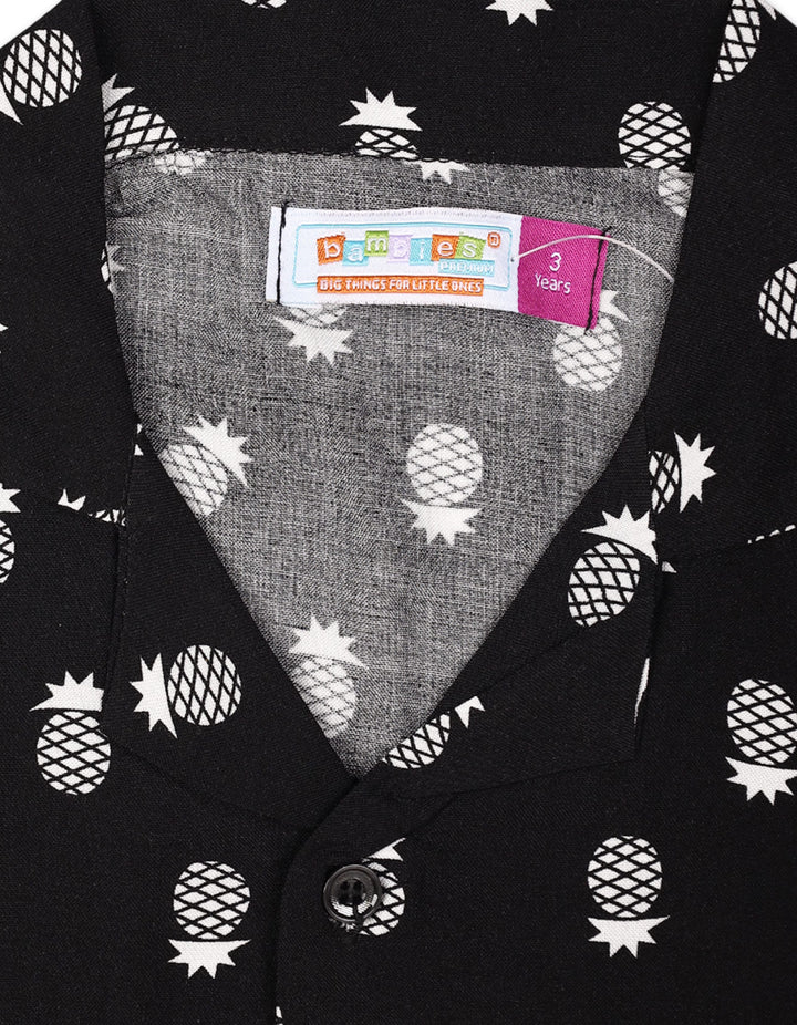 Zubaida's Vibrant "Tropical" Button-Down Shirt - Zubaidas Official™