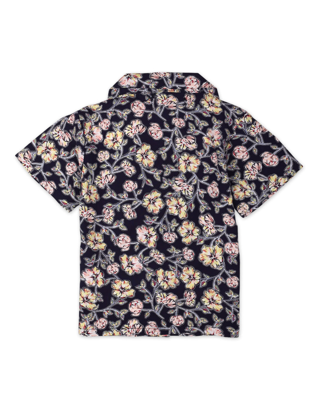 Zubaida's Vibrant "Blossoms" Button-Down Shirt - Zubaidas Official™