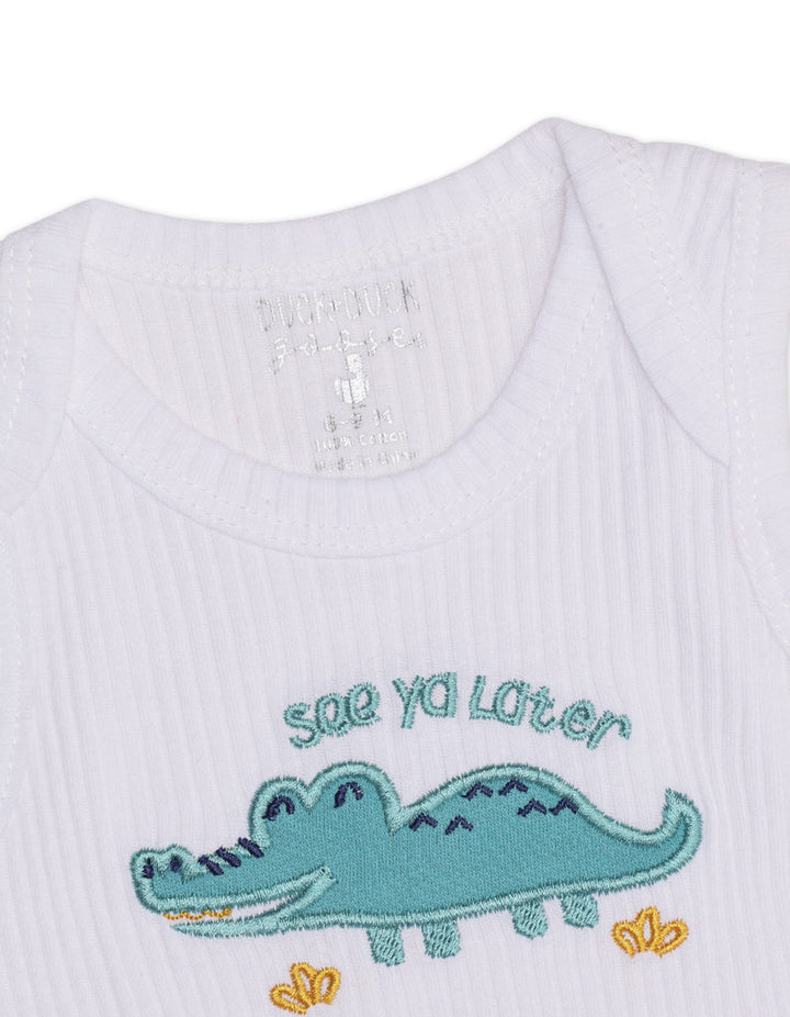 Zubaida's Crocodile 3 Pcs Suit Set - Zubaidas Official™