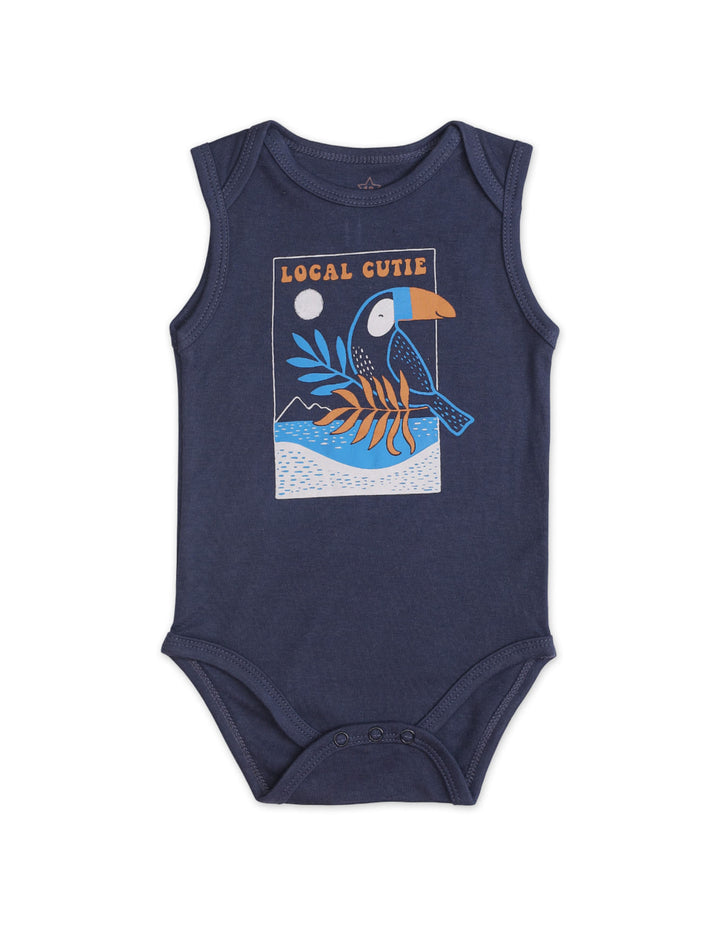 Zubaida's Rainforest 3 Pcs Bodysuit Set with a coordinating Hat - Zubaidas Official™