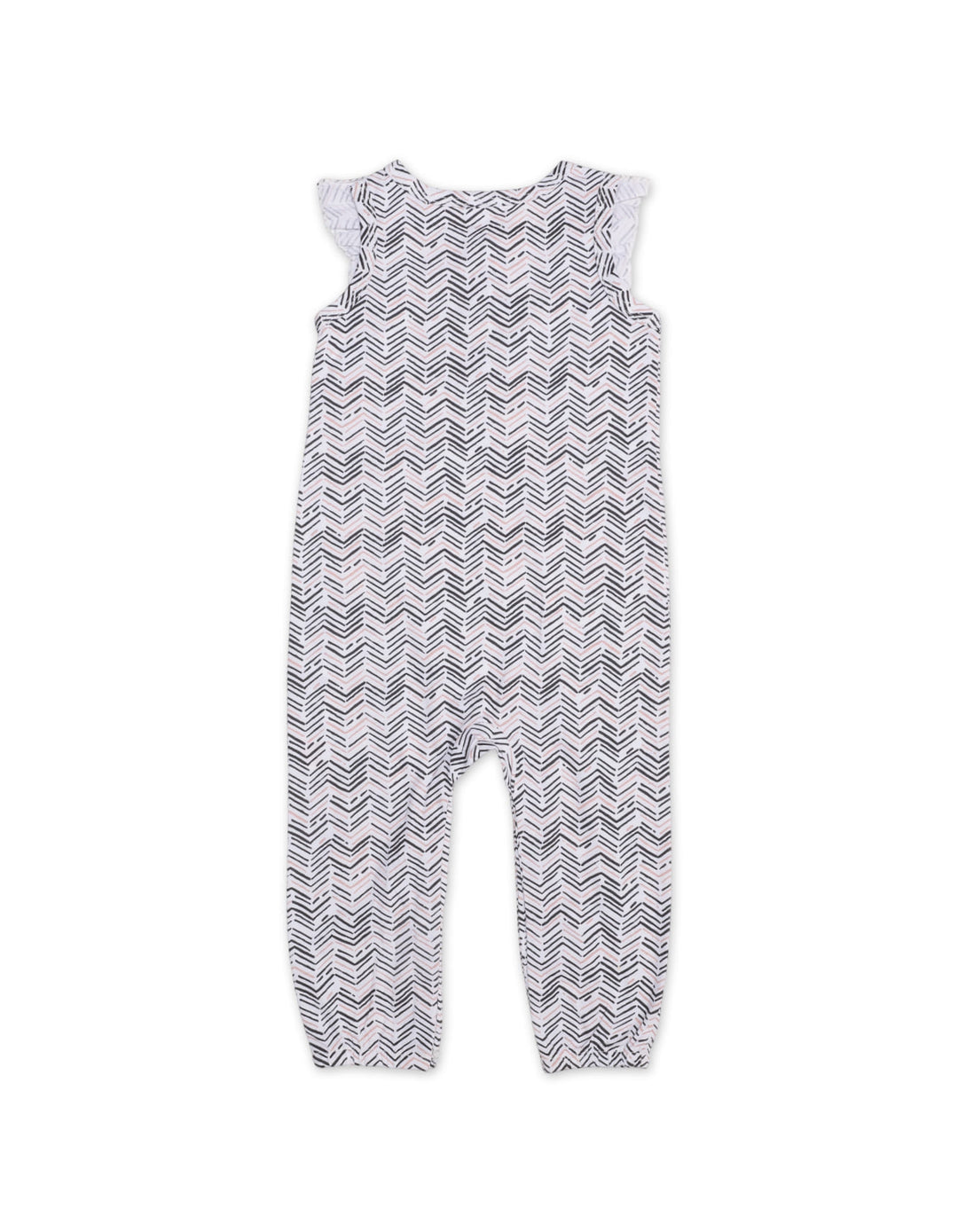 Zubaida's Chevron Sleeveless Jumpsuit with a coordinating Headband - Zubaidas Official™
