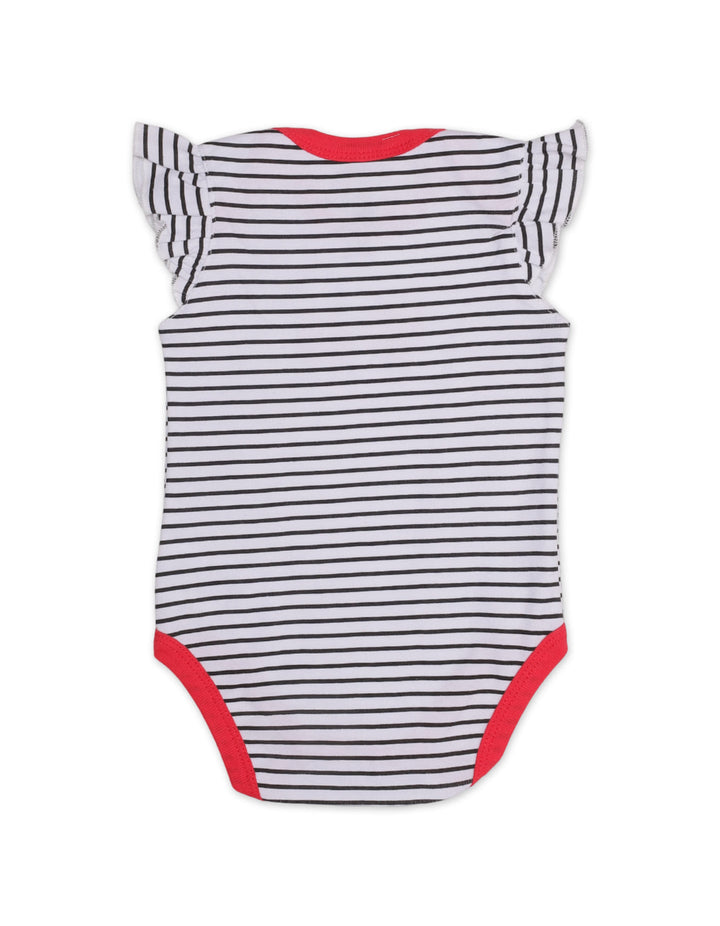Zubaida's Floral & Fruity 3 Pcs Bodysuit Set with a coordinating Headband - Zubaidas Official™