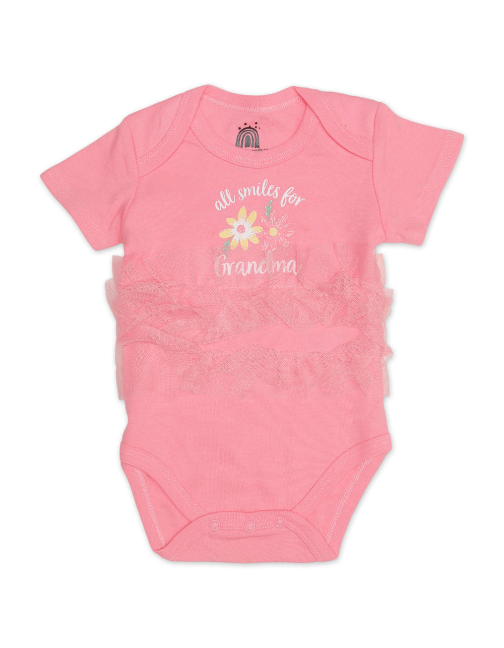 Zubaida's Floral 3 Pcs Bodysuit Set with a coordinating Headband - Zubaidas Official™