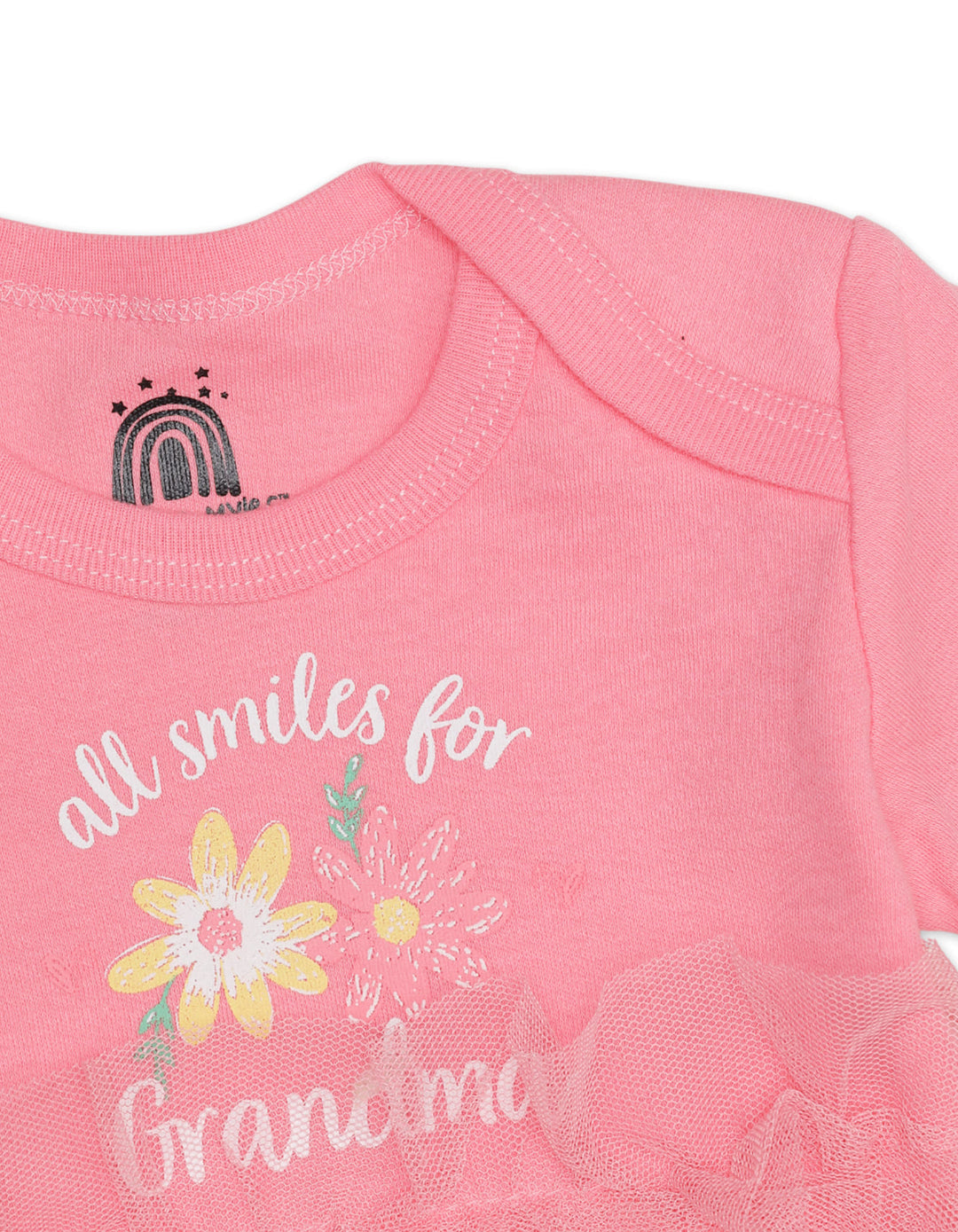 Zubaida's Floral 3 Pcs Bodysuit Set with a coordinating Headband - Zubaidas Official™