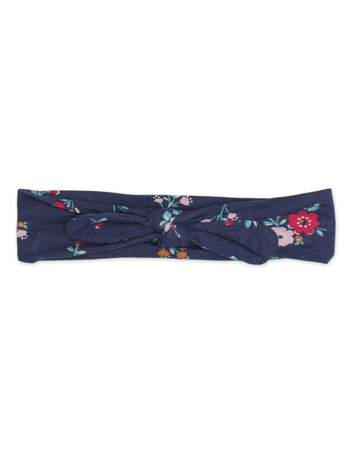 Zubaida's Floral 3 Pcs Suit Set with a coordinating Headband - Zubaidas Official™