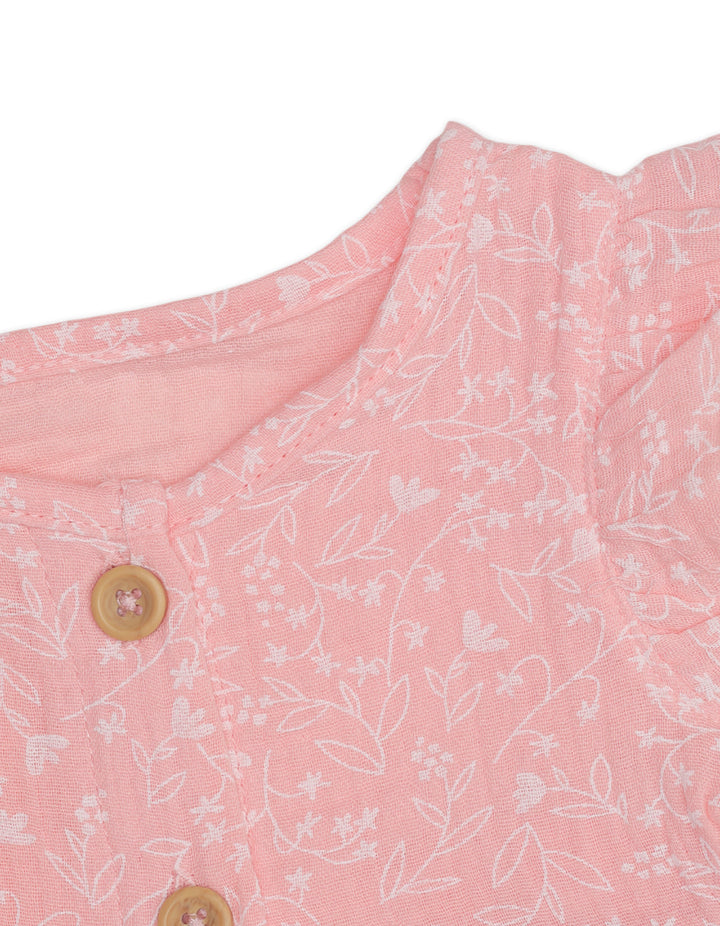 Zubaida's Floral 3 Pcs Suit Set with a coordinating Headband - Zubaidas Official™