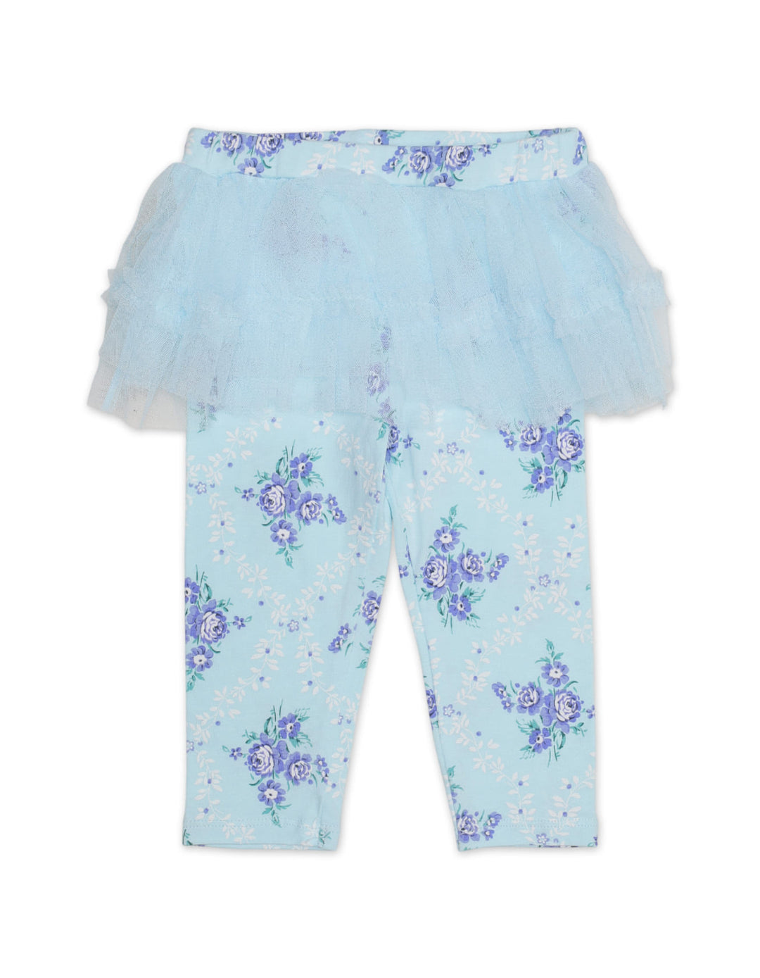 Zubaida's Floral 4 Pcs Bodysuit Set with Tutu Tights and a coordinating Headband - Zubaidas Official™