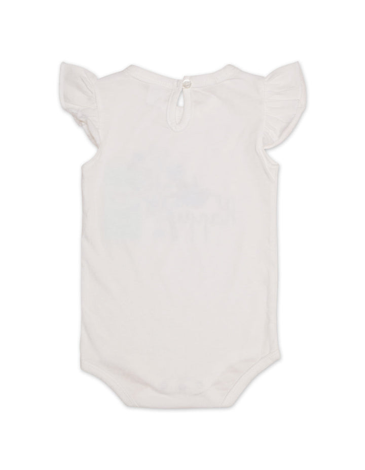 Zubaida's Floral 4 Pcs Bodysuit Set with Tutu Tights and a coordinating Headband - Zubaidas Official™