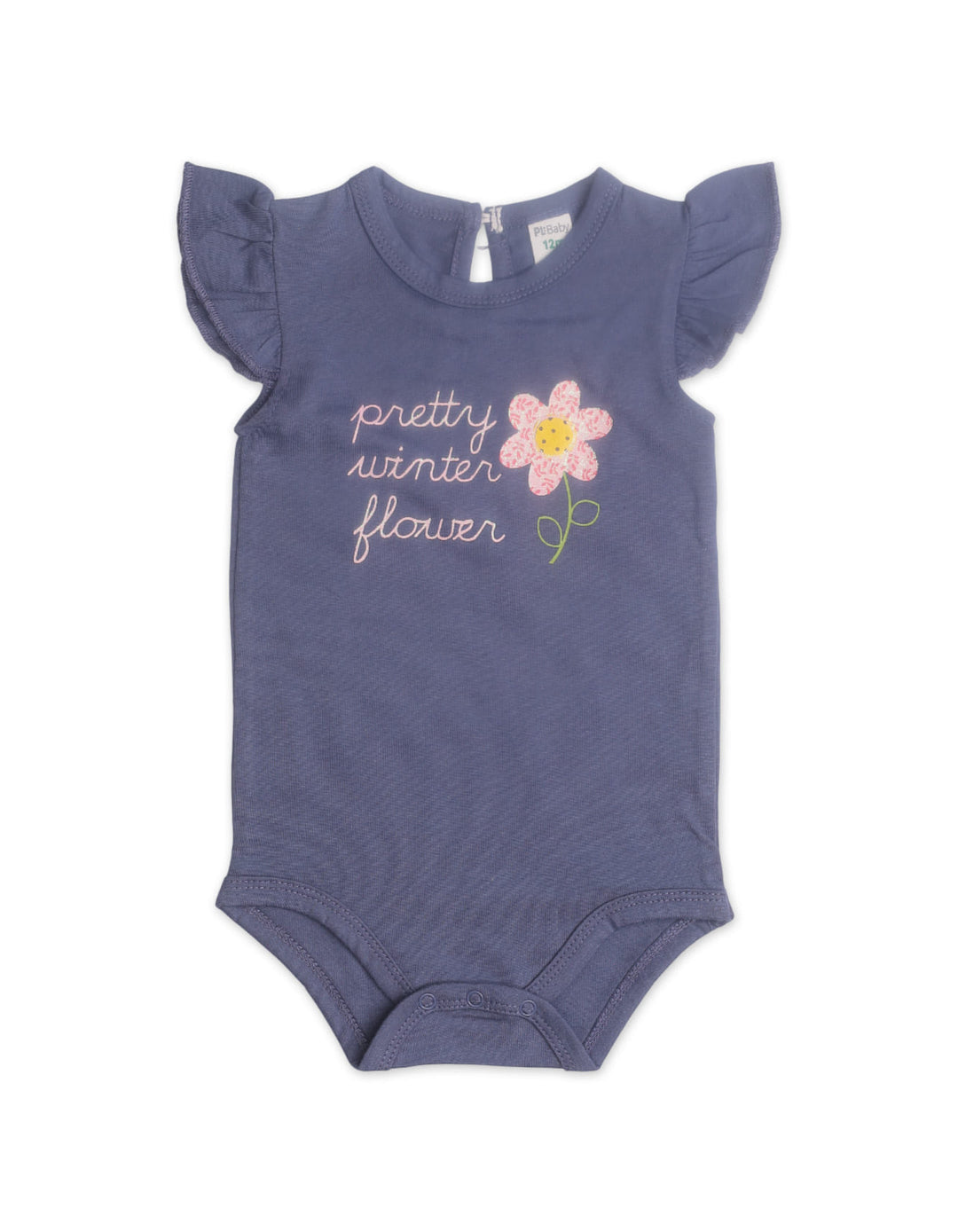 Zubaida's Floral 4 Pcs Bodysuit Set with Tutu Tights and a coordinating Headband - Zubaidas Official™