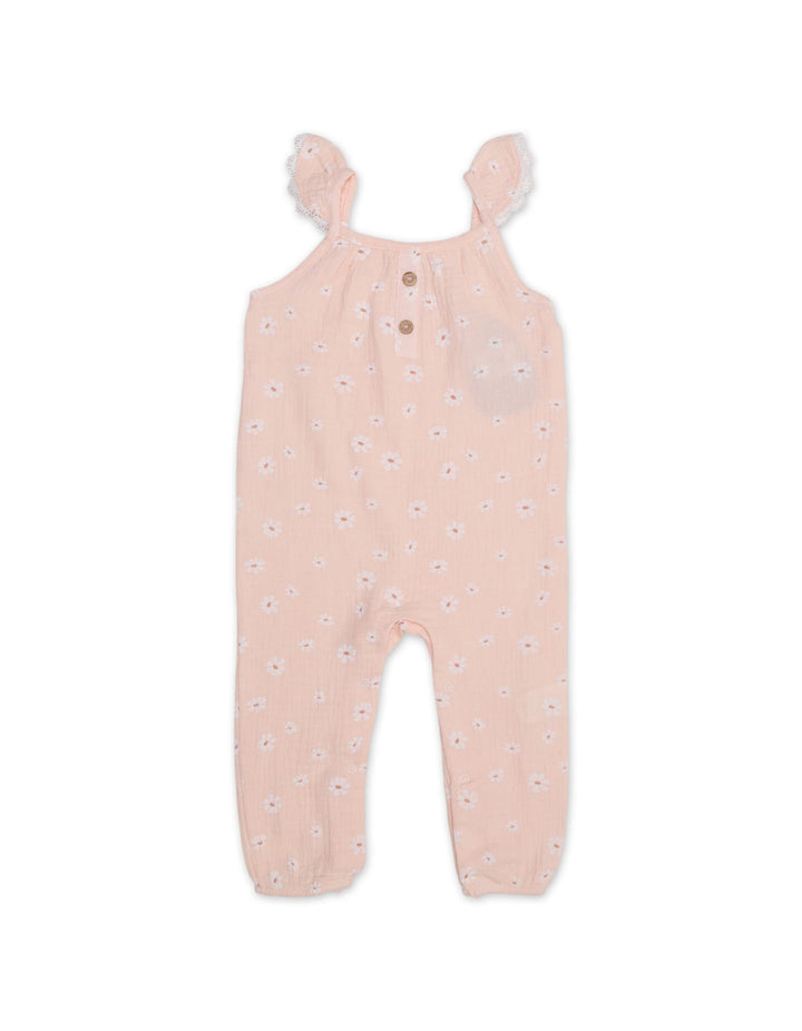 Zubaida's Floral Sleeveless Jumpsuit with a coordinating Headband - Zubaidas Official™