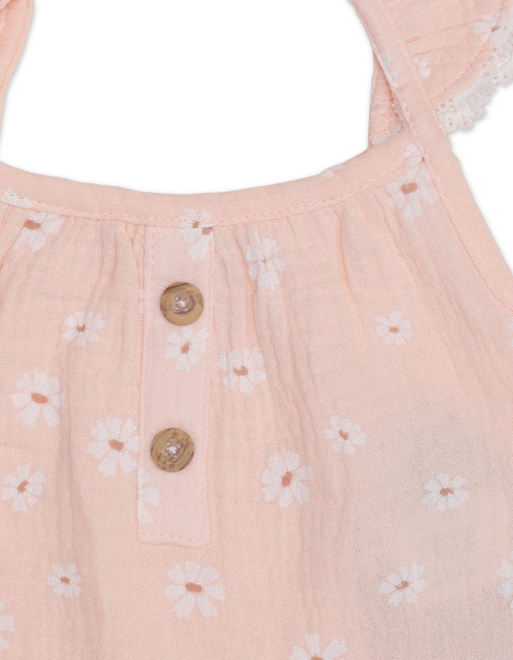 Zubaida's Floral Sleeveless Jumpsuit with a coordinating Headband - Zubaidas Official™