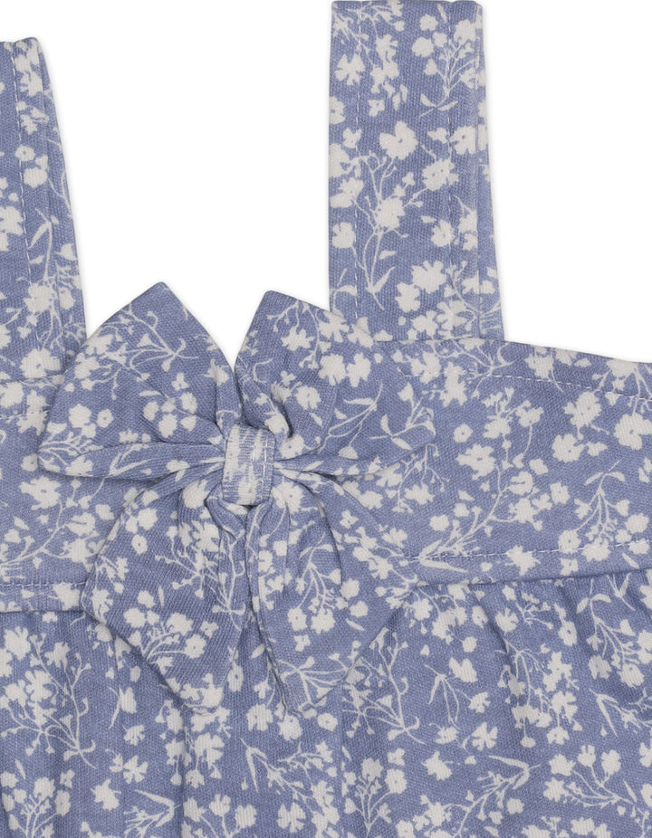Zubaida's Floral Sleeveless Jumpsuit with a coordinating Headband - Zubaidas Official™