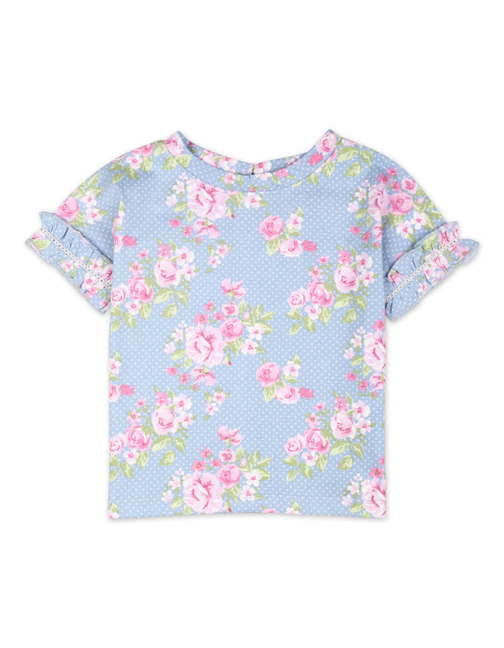 Zubaida's Comfortable & Stylish Floral Top - Zubaidas Official™